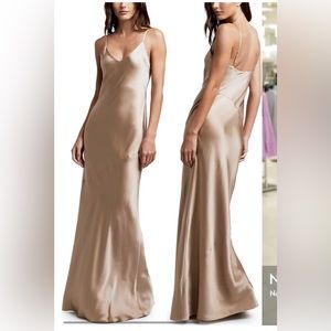 L’agence size 6 Serita Silk Slip Dress